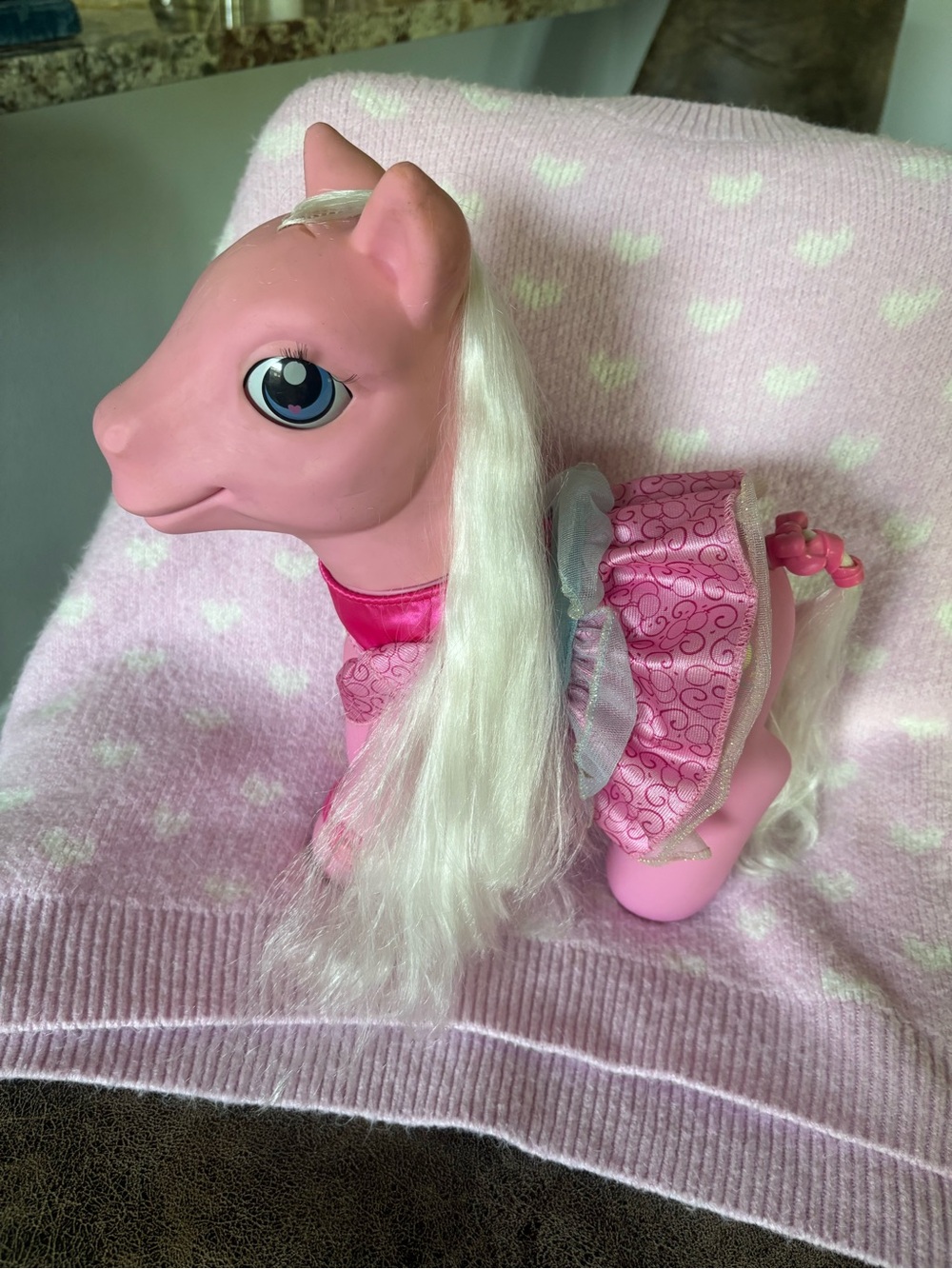 Vintage Large 2006 My Little Pony Sing & Dance Pinky Pie Non Working